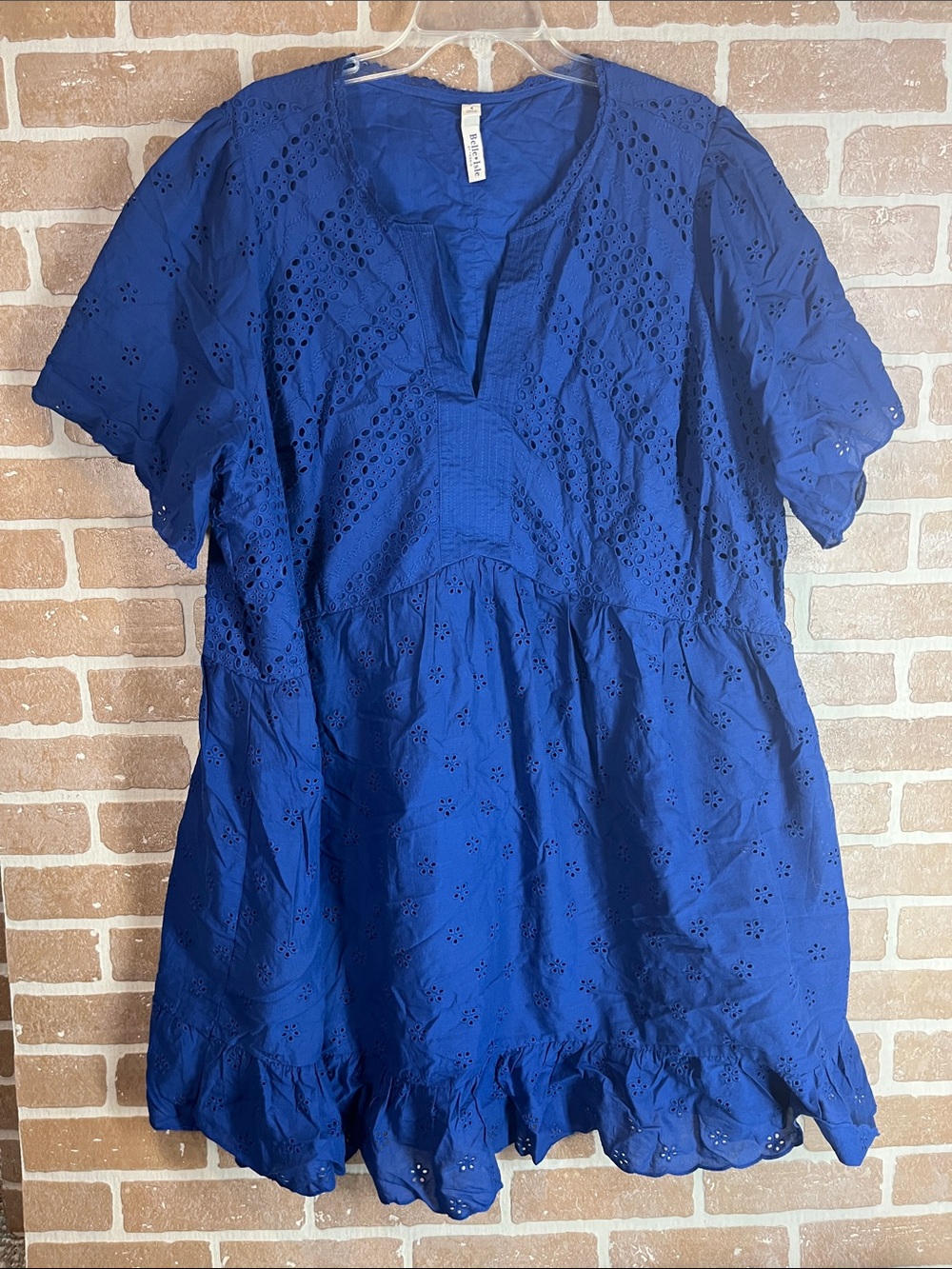 Torrid Belle isle eyelet blue dress size 4x